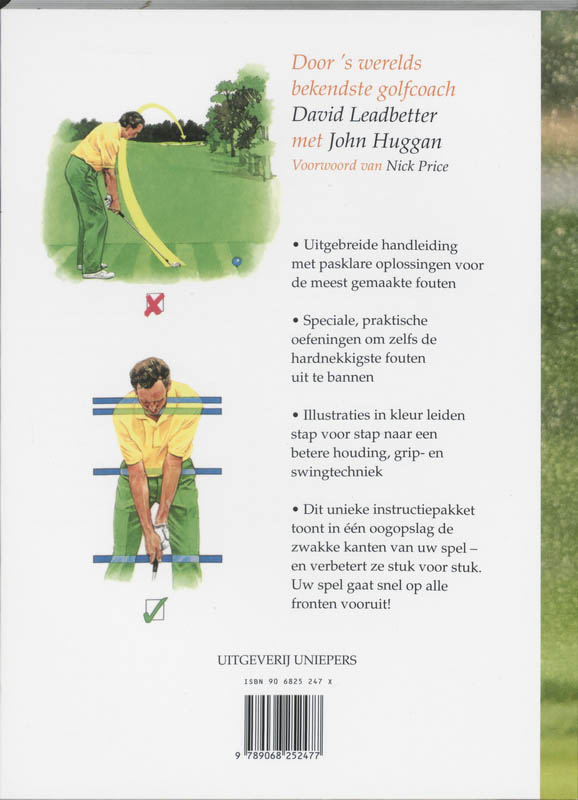 Achterkant van Verbeter uw golftechniek