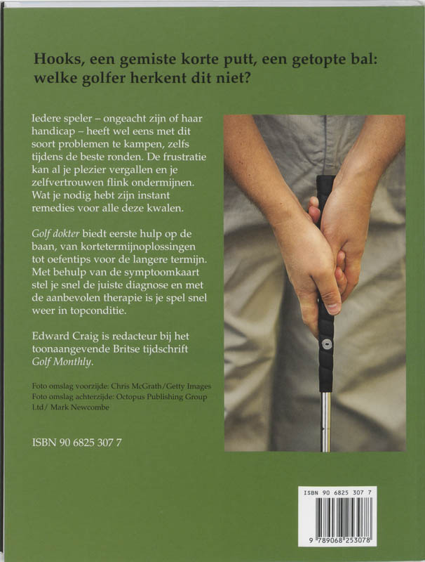 Achterkant van Golf dokter