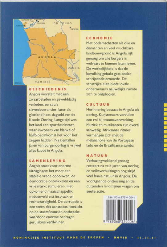 Achterkant van Angola