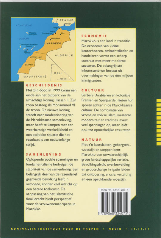 Achterkant van Marokko
