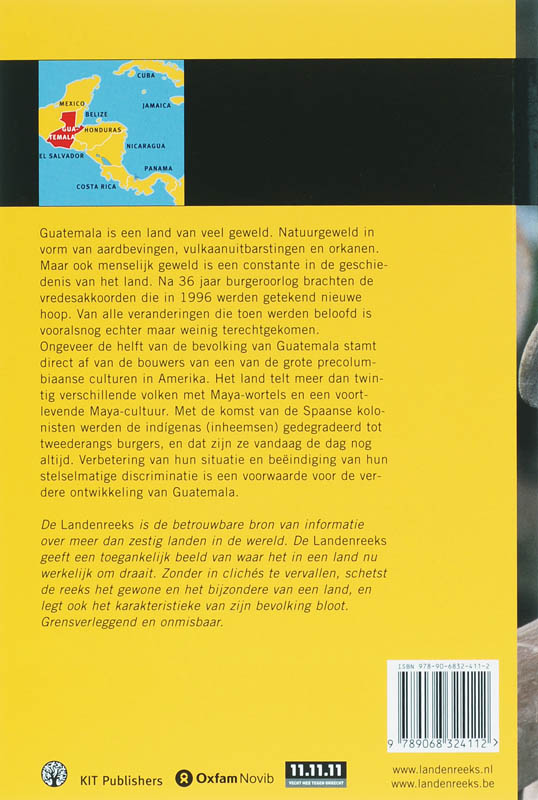 Achterkant van Guatemala