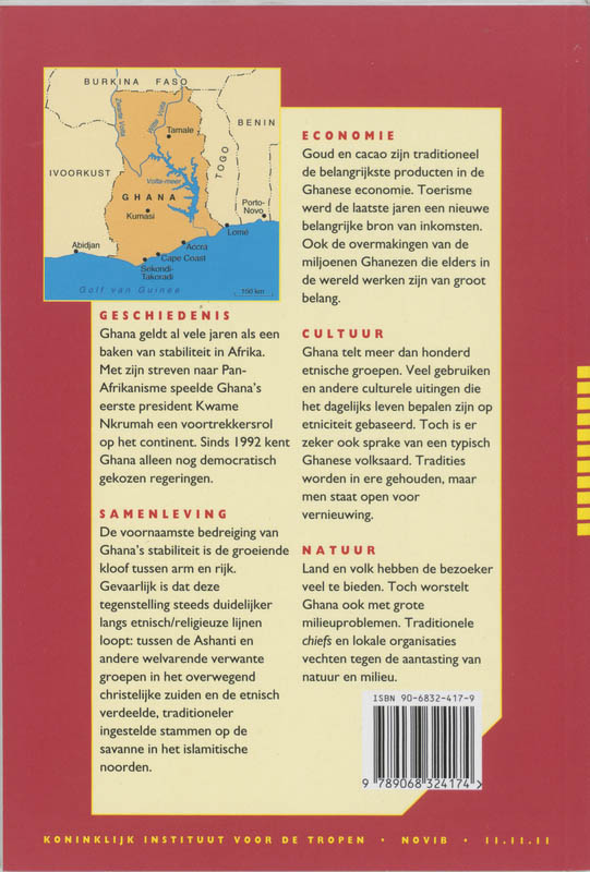 Achterkant van Ghana