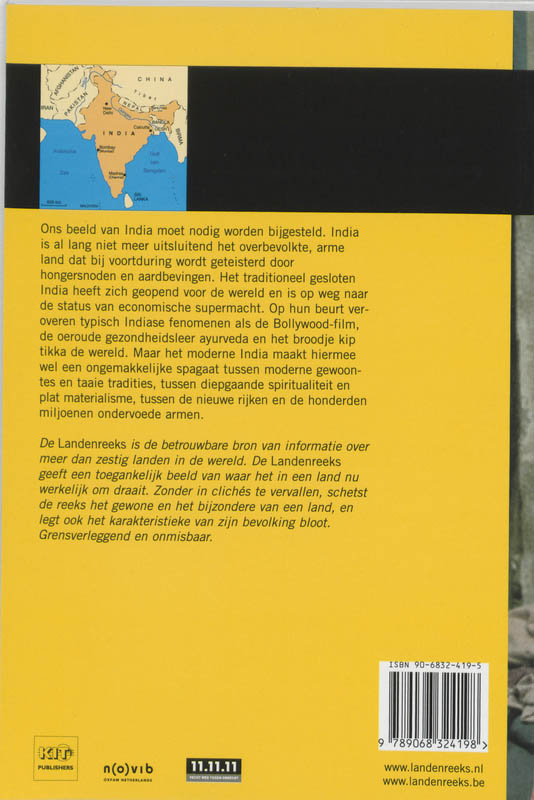 Achterkant van India