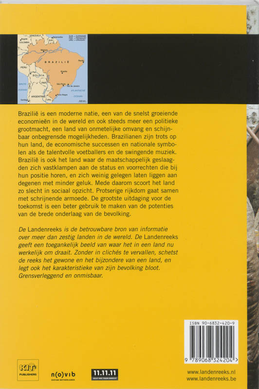 Achterkant van Brazilie