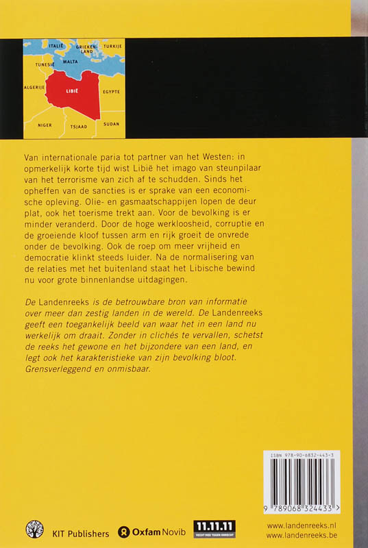 Achterkant van Libie
