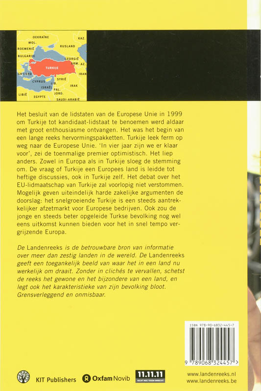Achterkant van Turkije