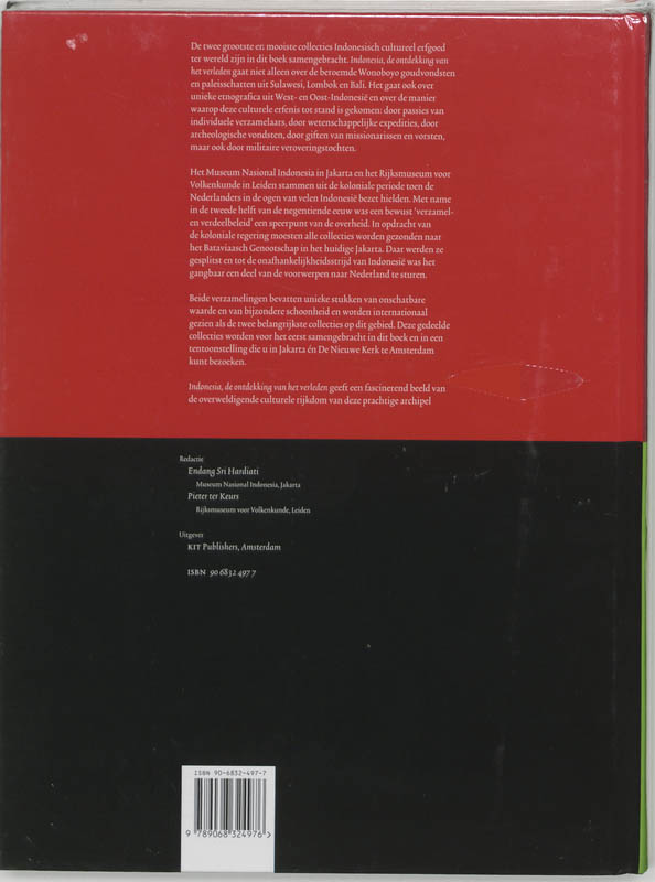 Achterkant van Indonesia