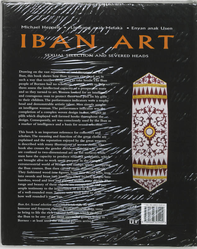 Achterkant van Iban Art