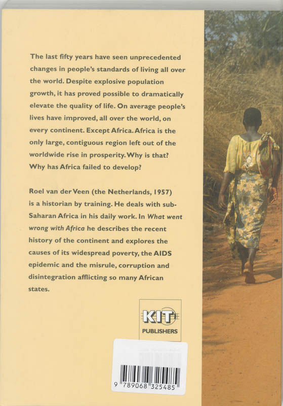 Achterkant van What went wrong with Africa