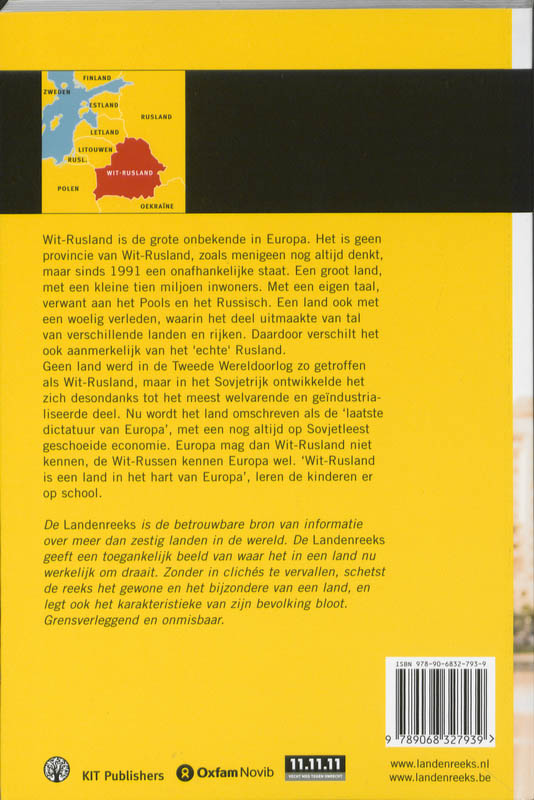 Achterkant van Wit-Rusland
