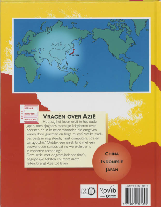Achterkant van Japan