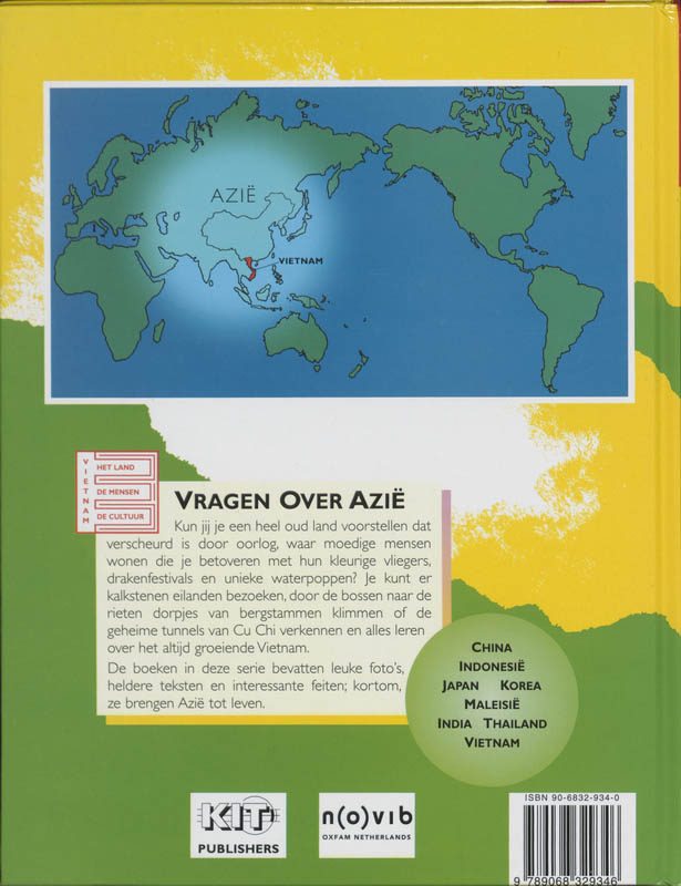 Achterkant van Vietnam