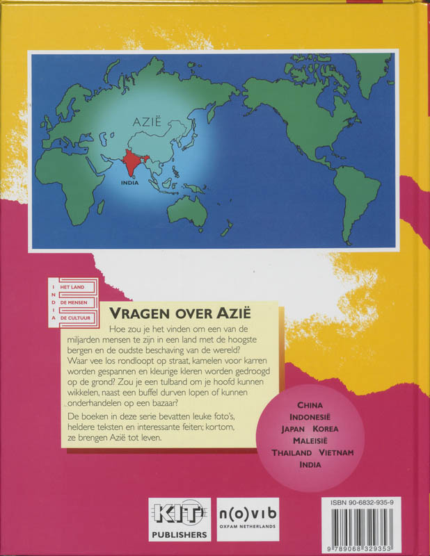 Achterkant van India