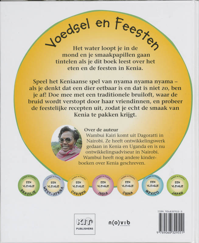 Achterkant van Een vleugje Kenia