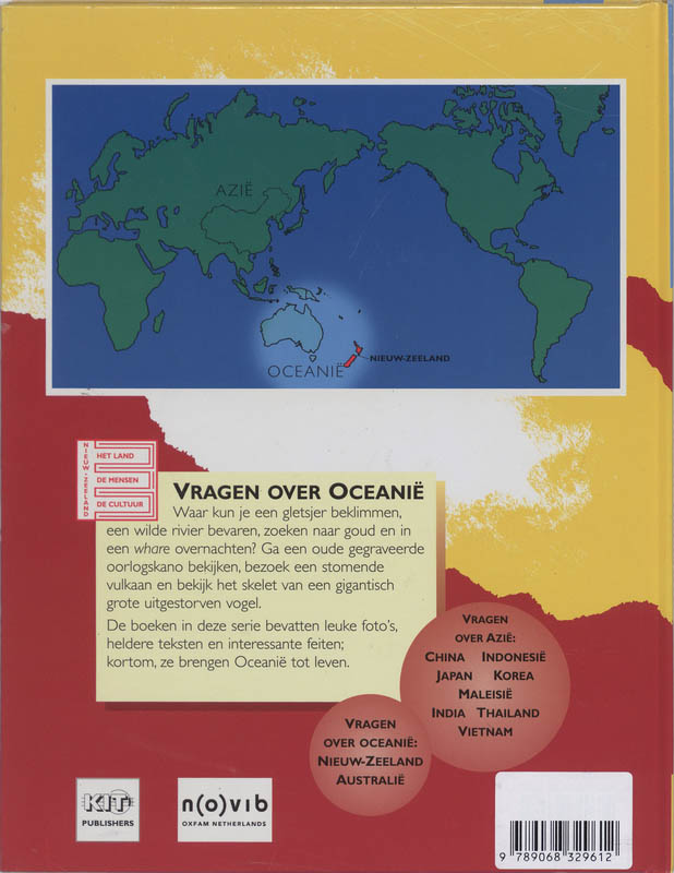 Achterkant van Nieuw-Zeeland