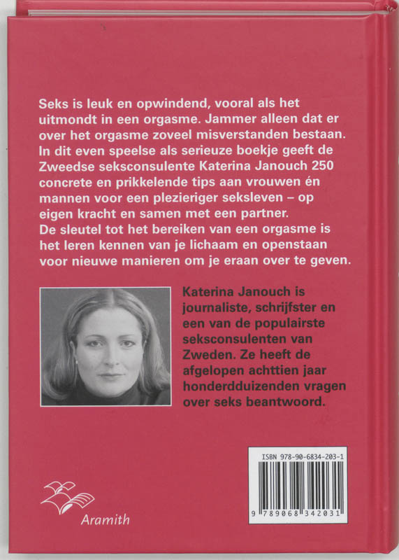 Achterkant van Het kleine orgasmeboekje
