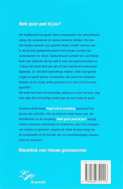 Achterkant van Welk gezin past bij jou?