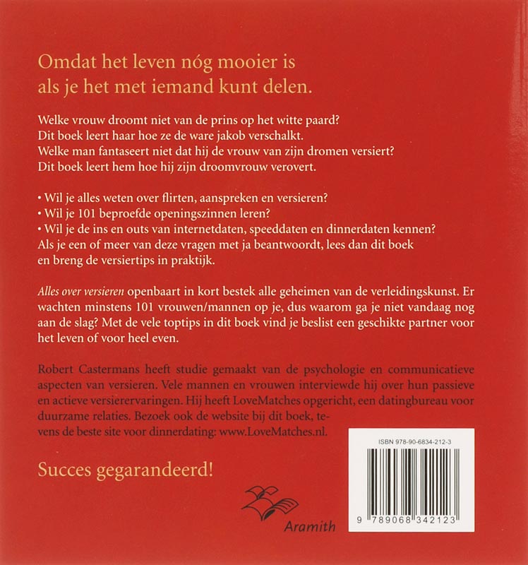 Achterkant van Alles over versieren