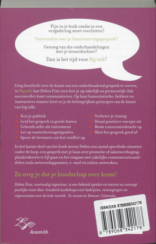 Achterkant van Bigtalk