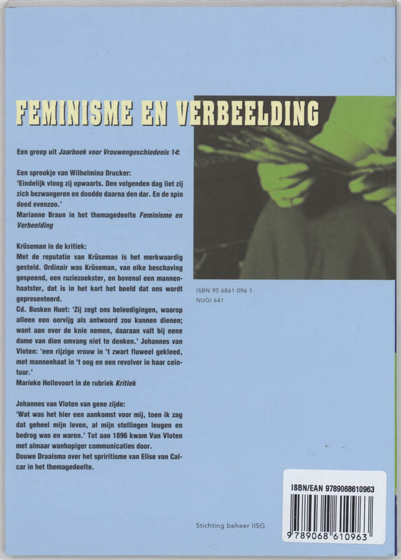 Achterkant van Feminisme en verbeelding