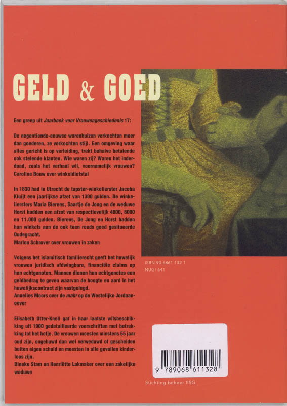 Achterkant van Geld & goed
