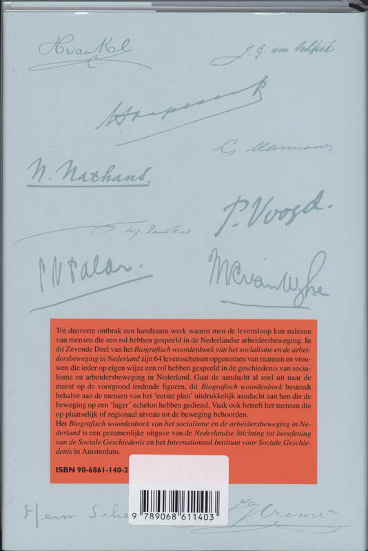 Achterkant van 7