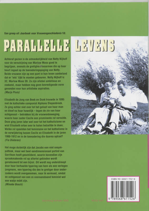 Achterkant van 18 Parallelle levens