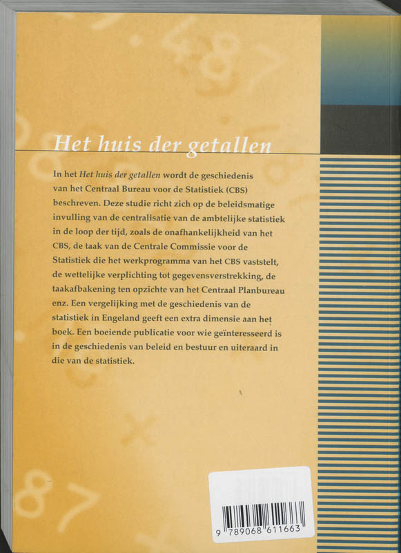 Achterkant van Het huis der getallen