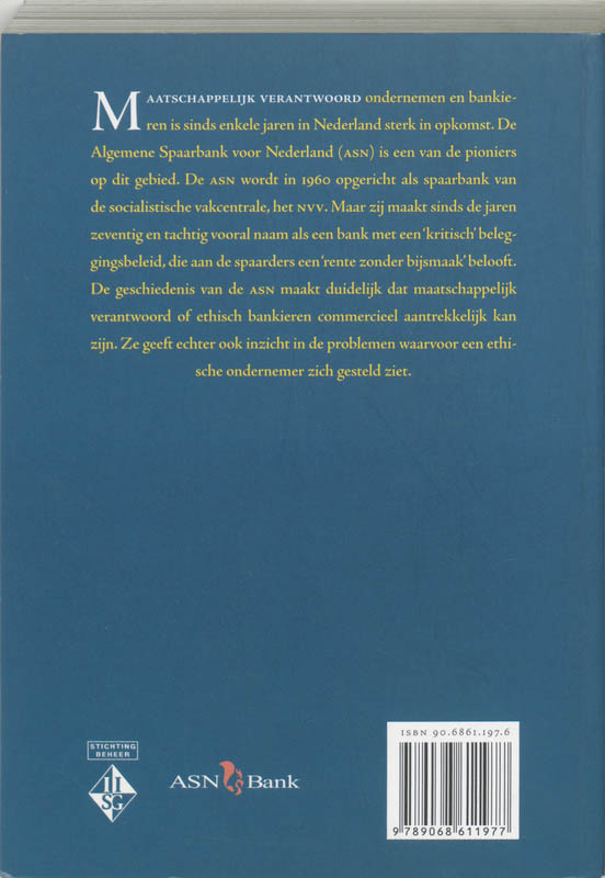 Achterkant van Rente zonder bijsmaak