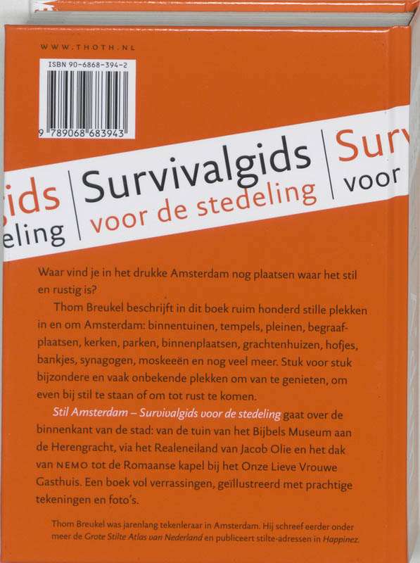 Achterkant van Stil Amsterdam