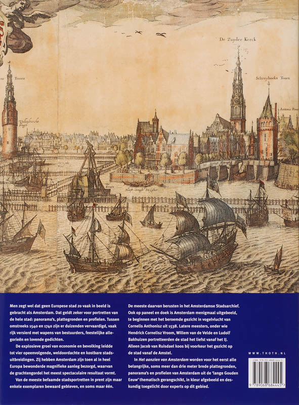 Achterkant van Het aanzien van Amsterdam