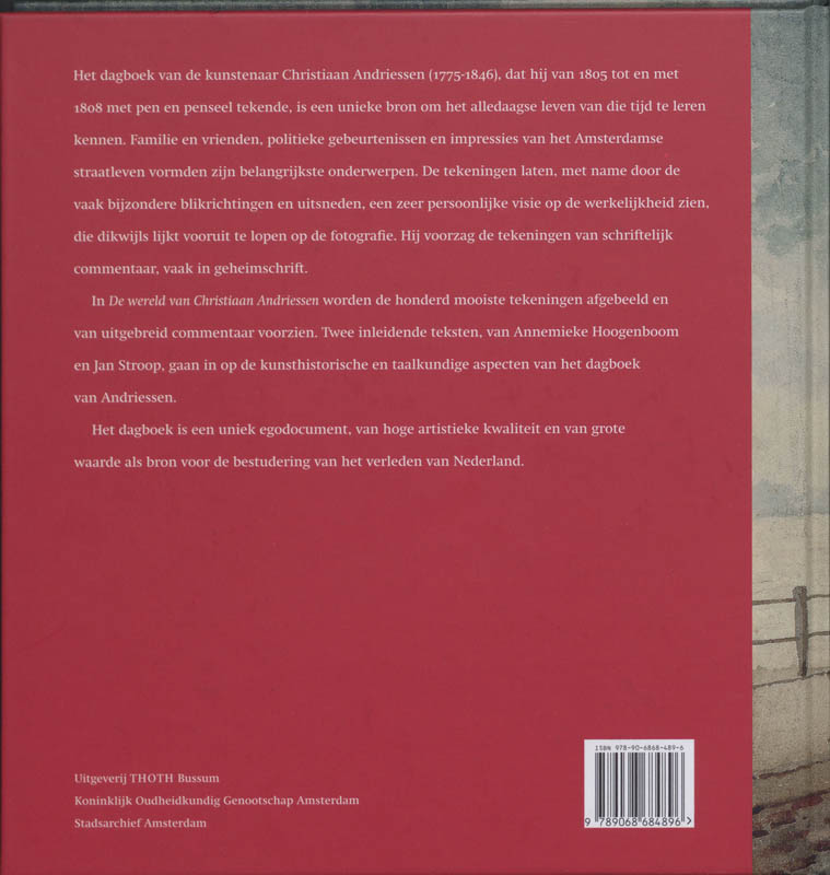 Achterkant van De wereld van Christiaan Andriessen