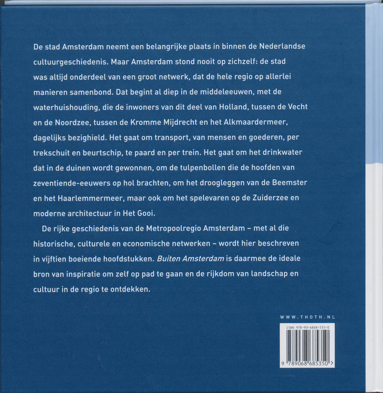 Achterkant van Buiten Amsterdam
