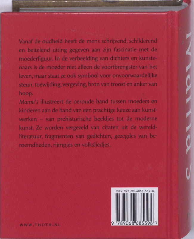 Achterkant van Mama's