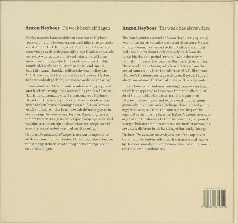 Achterkant van Anton Heyboer