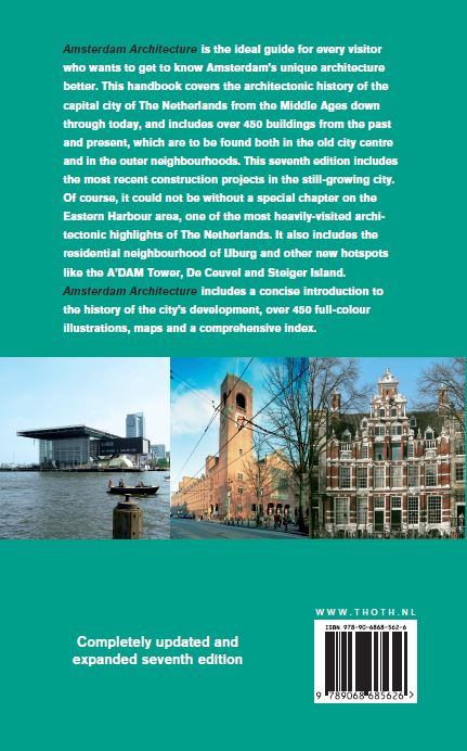Achterkant van Amsterdam Architecture