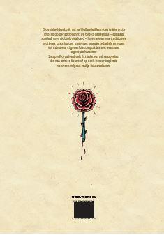 Achterkant van Het tattoo kleurboek