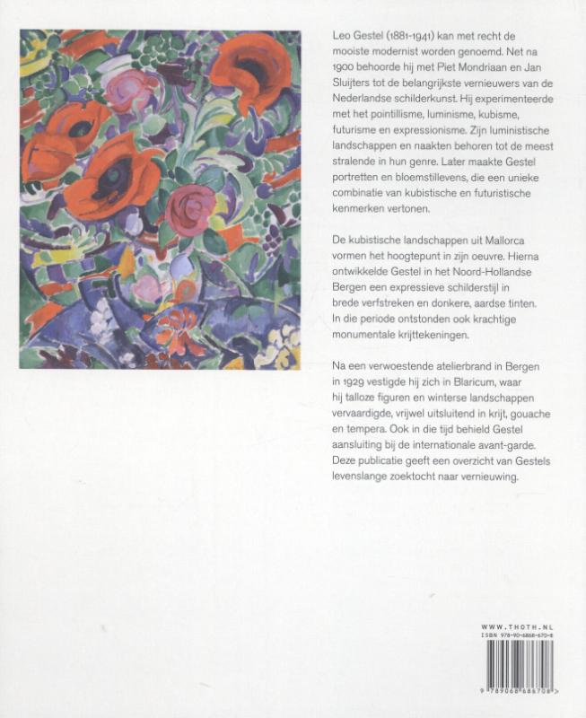 Achterkant van Leo Gestel 1881-1941