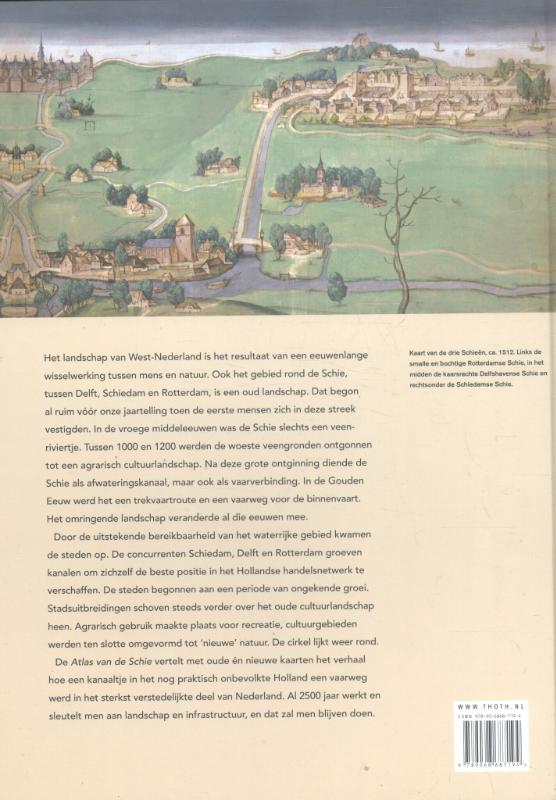 Achterkant van Atlas van de Schie