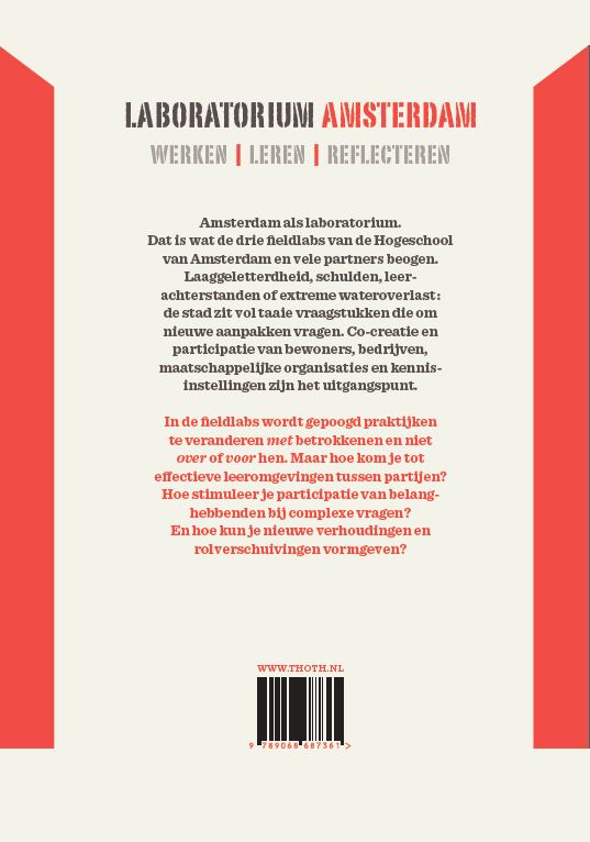 Achterkant van Laboratorium Amsterdam