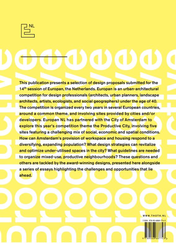 Achterkant van Productive Amsterdam