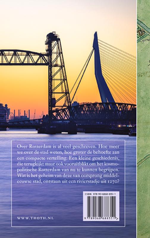 Achterkant van De kleine geschiedenis van Rotterdam