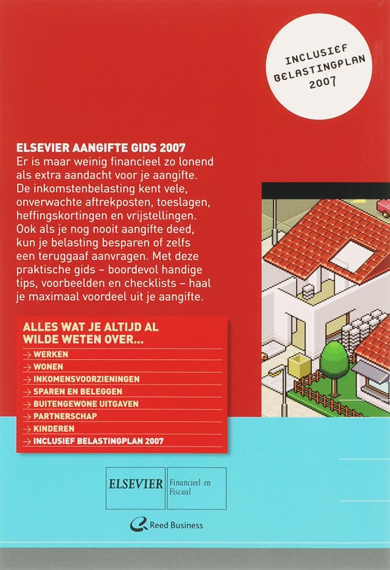 Achterkant van 2007