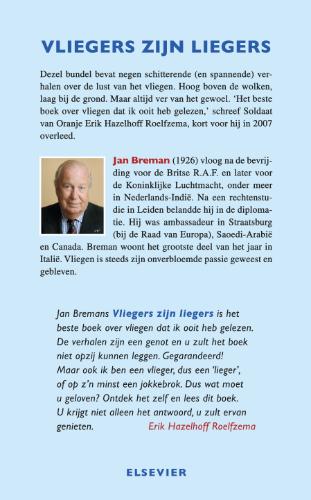 Achterkant van Vliegers zijn liegers