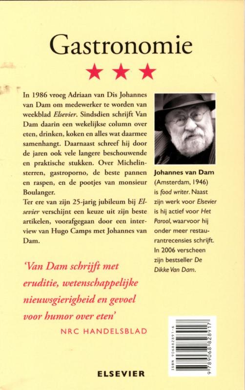 Achterkant van Gastronomie