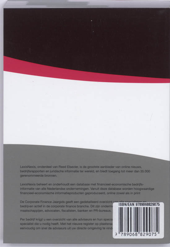 Achterkant van 2009