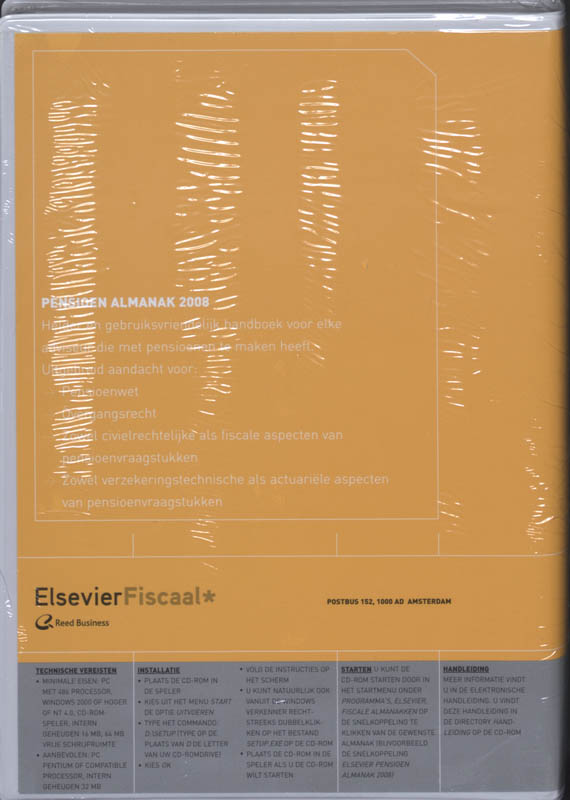 Achterkant van 2008
