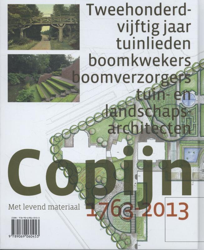 Achterkant van Met levend materiaal copijn 1763-2013