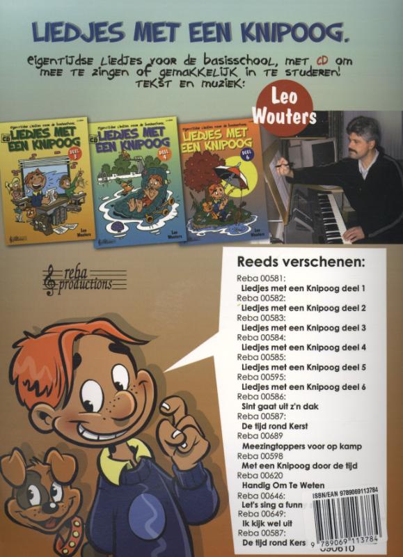 Achterkant van Meezingtoppers voor op Schoolkamp