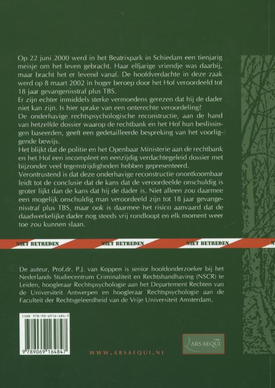 Achterkant van De Schiedammer parkmoord